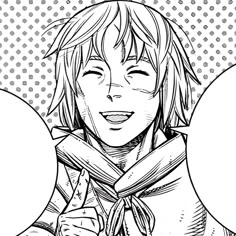 Garden's black and white Discord avatar